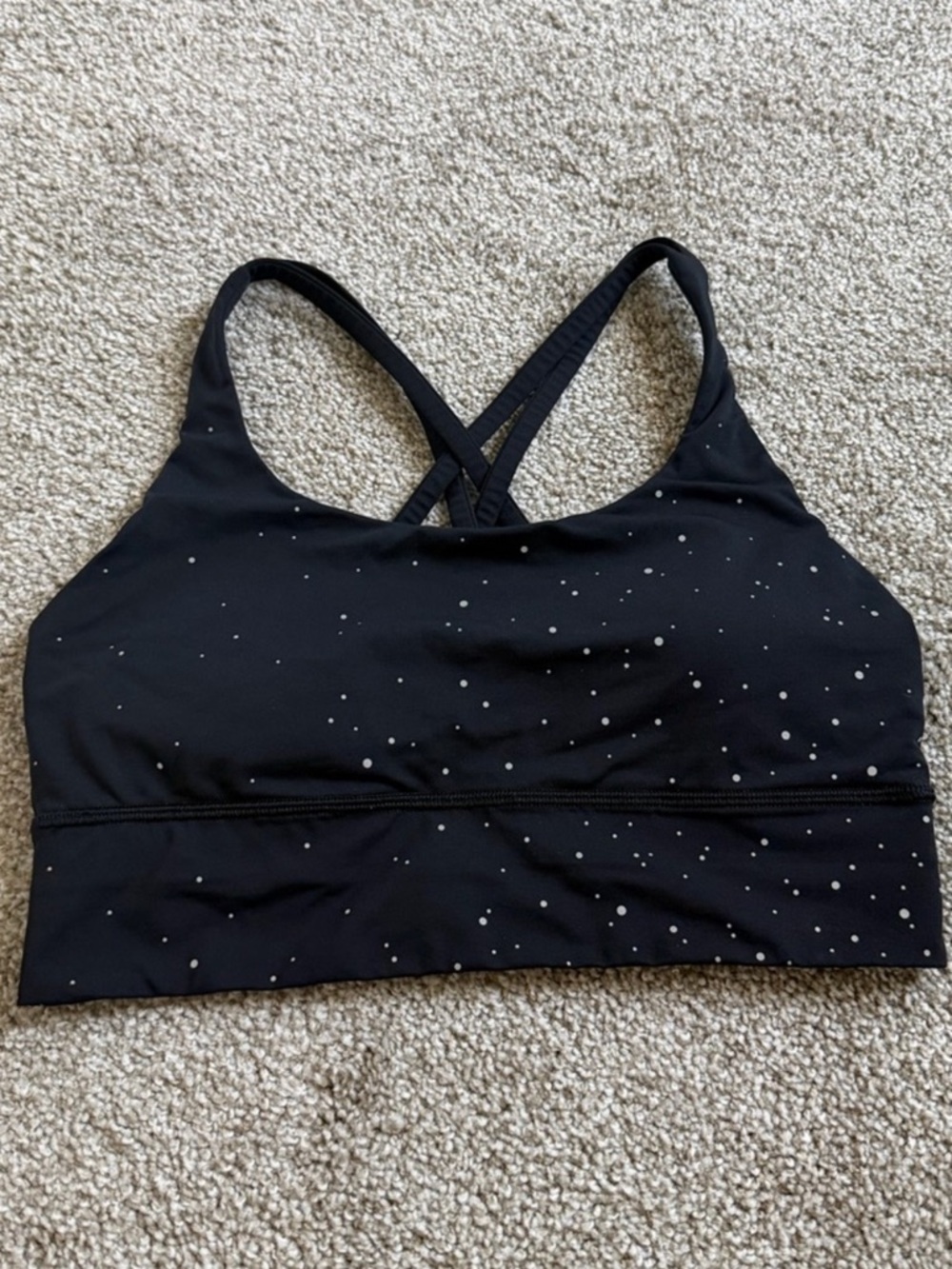 Lululemon Athletica Longline Energy Bra Sz 8